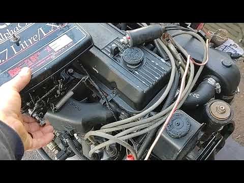 Mercruiser 3.7L/LX 4cyl 180hp 470 complete engine USED