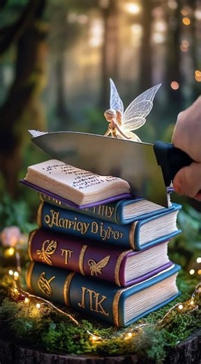 Storybook Cake! 📖✨ Would YOU Read It or Eat It First