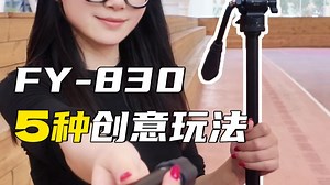 交给你！追光架FY-830的5️⃣种创意玩法！