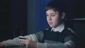 13 Years Old Boy Using Computer Stock Footage Video (100% Royalty-free) 1066352710 | Shutterstock