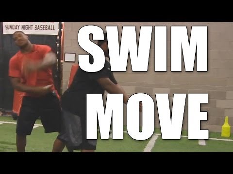 Calais Campbell : How to do the Swim Move