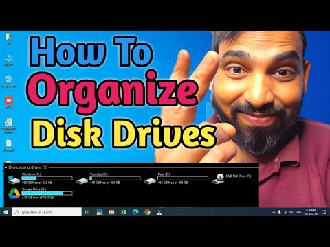 How to Organize This PC Drives | Window 7/10/11 | Disk Management Tutorial