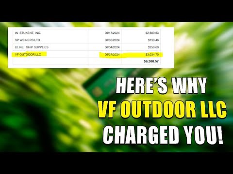 VF Outdoor LLC Charge Appeared On Your Credit Card? Here’s Why It Happened!