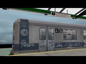 OpenBVE: R42 1970s (J) Line from Broad Street to Crescent Street