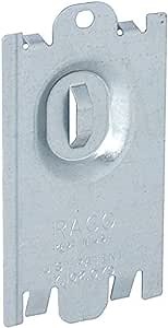 Hubbell-Raco 701FG Plaster Ring Cover, Masonry Box, Gangable, Flat (Pack of 100)