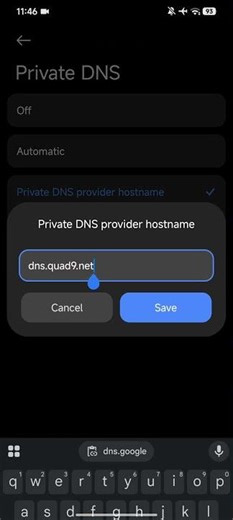 🌍 Google DNS (Stable & Reliable) Google Public DNS #android #smartphone