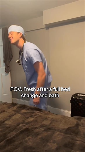 Perfect timing 😅✨🩺🎥Credit: nurse_austin❤️🤪👩🏻‍⚕ Like our page Magical Nurse Vibes as we share our experiences, offer tips and tricks, and connect with other like-minded individuals who share our passion for nursing. | Magical Nurse Vibes