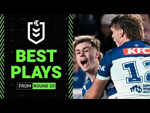 NRL Highlights | NRL 2025 | Best Moments | Round 20