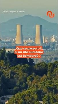 Si un site nucléaire est bombardé ... #shorts