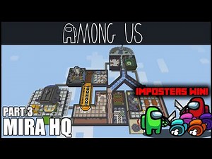 How To Build MIRA HQ From Among Us in Minecraft - Part 3