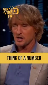 Owen Wilson’s Magic Trick Has Jimmy Kimmel Completely Shook 😂🪄 Owen Wilson just turned a late-night show into a comedy magic act with his hilarious “mind-reading” trick on Jimmy Kimmel. From picking numbers to naming animals and fruits, it all ends in the most unexpected way: a kangaroo in Denmark eating an orange?! Watch Jimmy’s reaction and Owen’s perfect delivery — this clip is pure comedy gold. Subscribe for more iconic celeb moments! #OwenWilson #JimmyKimmel #MindTrick #CelebrityShorts #L