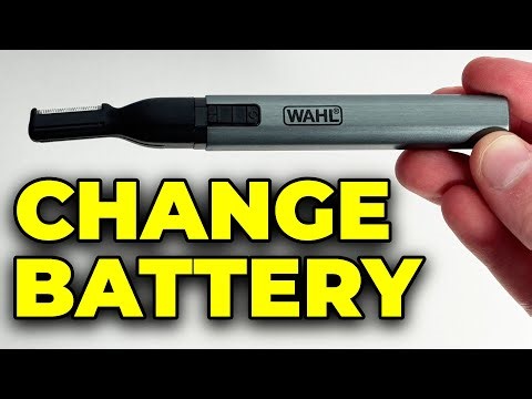 How To Change Battery in Wahl Micro Groomsman Trimmer (Add Battery) - Full Guide