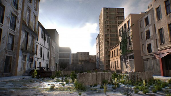 Postwar City - Exterior Scene - Download Free 3D model by Aurélien Martel (@aurelien_martel)