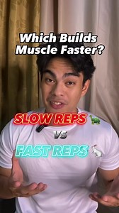 Which build muscle faster? SLOW reps or FAST reps? 🤔 | SMARTFit