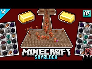 The MULTIFUNCTIONAL Minecraft Skyblock GOLD farm! (Ep.7)