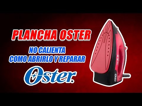 COMO DESARMAR UNA PLANCHA OSTER QUE NO CALIENTA ❄❄ TUTORIAL // Solución Fasil y Rapido 🪛🔥