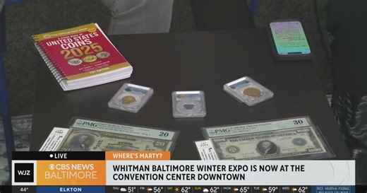 Where's Marty: Baltimore hosts one of the nation's premier coin and collectibles shows