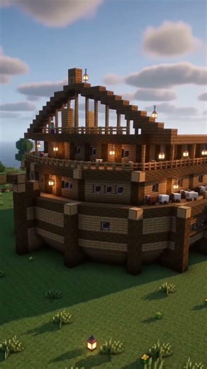 They Built Noah’s Ark in 15 Seconds in Minecraft! 🌊🚢 #minecraft #bibleanimation