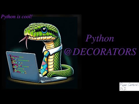 ¡Python DECORATORS! ¡Cómo funcionan los decoradores de Python!