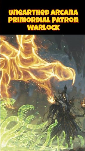 #dnd New Primordial Warlock Subclass - UA