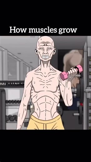 Healthy organ on Instagram: "Muscles grow through a process called muscle hypertrophy. When you do resistance training, tiny tears form in muscle fibers. During rest, the body repairs these fibers and makes them thicker and stronger than before. Muscle growth depends on progressive overload, adequate protein and calories, and proper rest and sleep. Hormones, good training form, and consistency also play important roles. #MuscleGrowth #Hypertrophy #StrengthTraining #ProgressiveOverload #Protein R