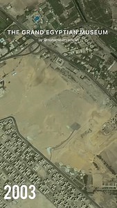 The @grandegyptianmuseum from start to finish! A journey of 23 years! Egypt’s gift to the world. 🇪🇬🇪🇬🇪🇬 All photos are from Google Earth. #gem #grandegyptianmuseum #grandegyptianmuseumopening #cairo #egypt #thisisegypt #alleyesonegypt | Mohamed Radwan
