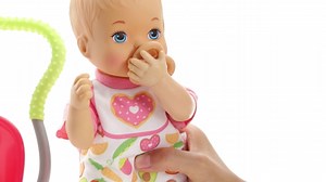 Watch Little Mommy Happy Snacktime Baby Doll on Amazon Live
