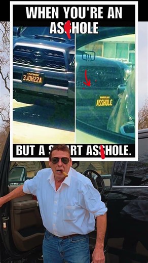 My new license plate 🤣 #drivinghumor #vanityplates #roadrage #comedy #relatable #lol #funny #gramps