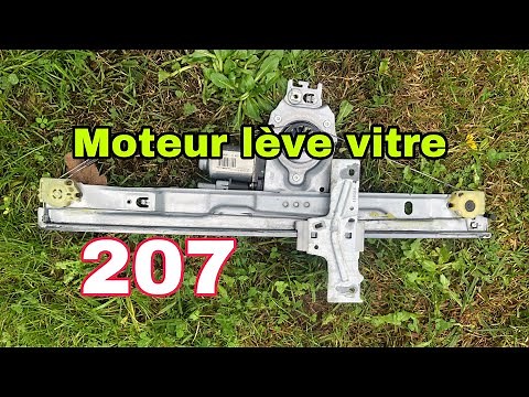How to remove the window motor on a 207