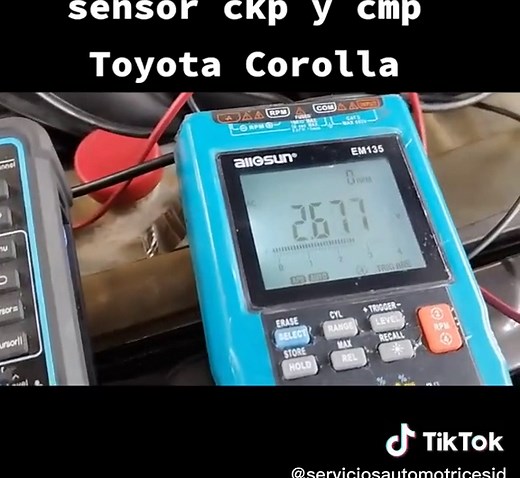 Sensor CKP y CMP en Toyota Corolla: Funcionamiento y Ubicación