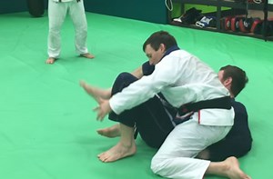 Backstep Deep Half Guard Pass: Taking the Back From the Bottom