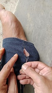 1.6M views · 7.7K reactions | Tutorial jahit celana wanita dengan metode jahit tangan yang rapih Tutorial on sewing women's pants with a neat hand sewing met h#fypシ #fypreels #tutorial #reelsviral #fypviral od | Tips dan trik menjahit | Facebook