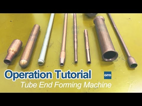 Copper Tube End Forming Machine Tutorial 2: Die Replacing Operation