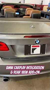 BMW IN FOR CARPLAY, ANDROID AUTO & REA RVIEW CAMERA INTEGRATION. FOR BETTER CONNECTIVITY & SAFETY