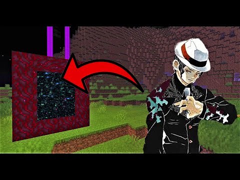 How to make a portal to the Mugen Castle/Infinity Castle in Minecraft Demon slayer Mod