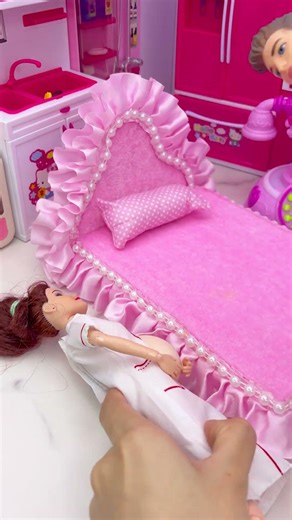 Satisfying With Unboxing Barbie Princess Giving Birth Toys, ASMR Video #shorts