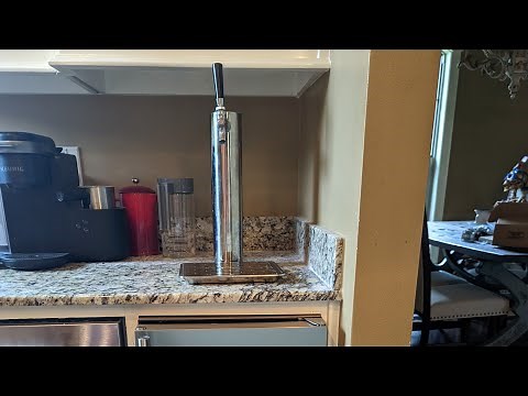 Man Tips - Installing Under Counter Kegerator
