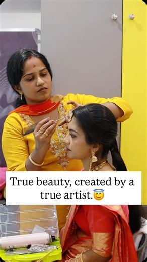 Meeramax Academy on Instagram: "True beauty, created by a true artist.❤️ Standing beside the beautiful bride she created, our student from the 76th Bridal Makeup Exam shares her journey at MeeraMax Academy Kochi. With focused training and hands-on learning, she upgraded her skills and stepped forward as a confident, updated bridal makeup artist in just days. Become the artist you dremed of becoming! Admission open now! Call/Whatsapp: +91 9539996111 bridal makeup course kochi, bridal makeup acade