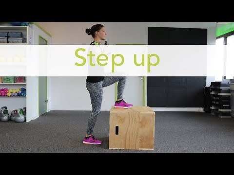 Fitness-Übungen • Kräftigung • Beine • STEP UP