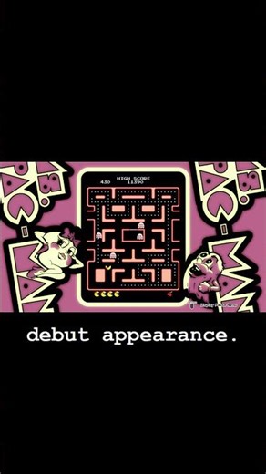 Ms. Pac-Man | Nintendo Cinematic Universe #shorts #gaming #arcade #maze #GCC #midway