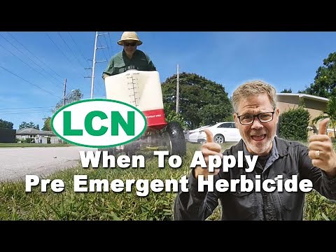 When To Apply Pre Emergent Herbicide To The Lawn