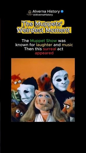 The Muppets' Weirdest Moment 🤯 #facts #historytok #history #historyfacts #viral #shorts #fyp #tv