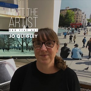 Meet the Artist - Jo Quigley In Spring 2025 we released a new collection of city-centric limited edition prints from award-winning artist Jo Quigley, featuring beautifully observed New York and London landmarks. Jo creates striking compositions with clever use of light and shadow, and her idiosyncratic contemporary cityscapes are extremely popular. They have the ability to capture the viewer’s attention, and invite them to look more closely to reflect upon the underlying stories of the people sh