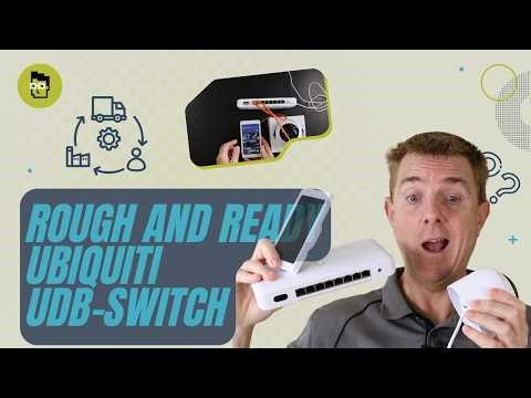 Rough and Ready - Ubiquiti UDB-Switch + Intercom Viewer + VLANs + Access Point and G6 Camera