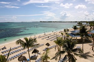 Cable Beach in Nassau, Bahamas