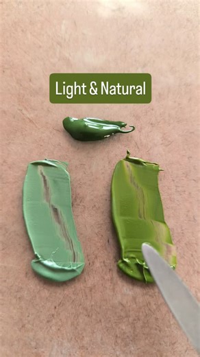 Bogdan Dide | How to lighten Oxide of Chromium and keep it natural. Simply adding white gives you a dull, chalky "Chalky Moss". For a luminous, realistic... | Instagram