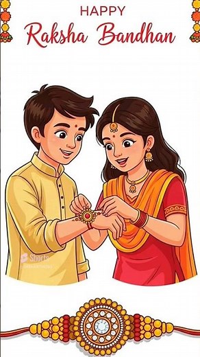 happy rakshabandhan whatsapp status