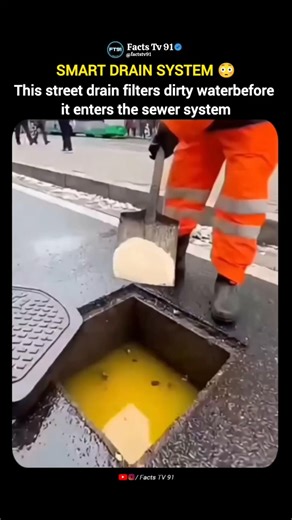 Smart Street Drain System in China 🔥🤯