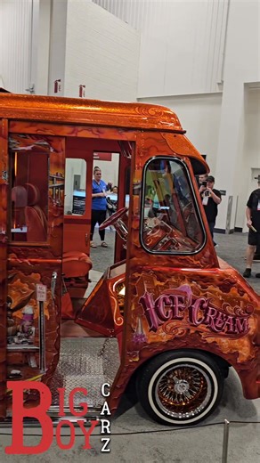Coolest Ice Cream Truck you will see. Epic inside and out. #sema2025 #sema | Big Boy Carz