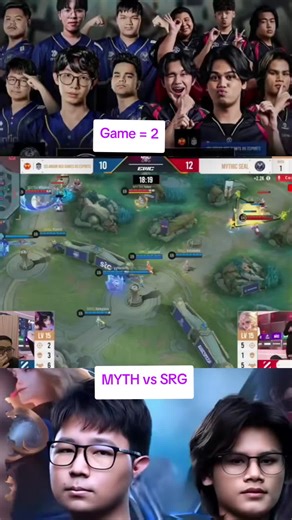MYTH vs SRG: Mobile Legends Showdown in Myanmar